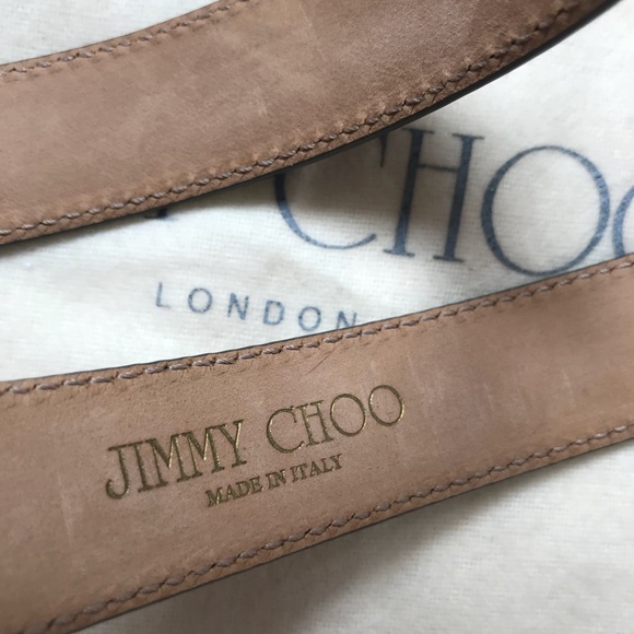 Jimmy Choo Gray metallic belt Size XS - Picture 6 of 6